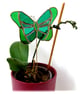 Stained Glass Butterfly Plant Stake Handmade Unique Choice of 5 Colours - Image 7