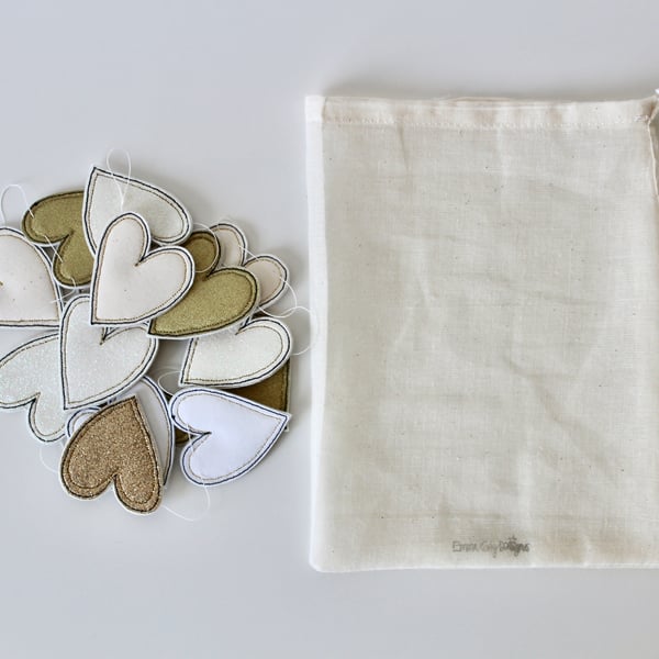 'Heart Garland' - Hanging Decoration