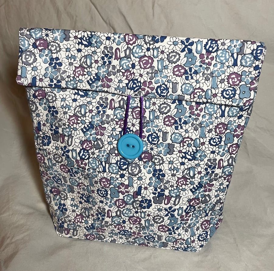 Fabric storage bag or gift bag, medium