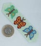 Little Beadwork Bookmark - Butterflies - Image 2