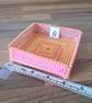 Container for small desk items - yellow, orange, pink colour - Image 3