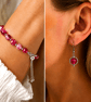 Maroon Jewellery Set - Image 2