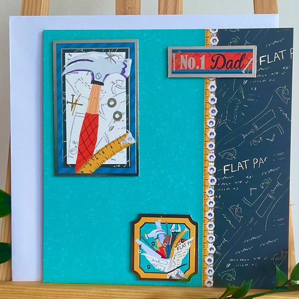 Card for Dads birthday, Fathers Day or just to say thank you. 