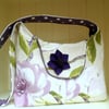 Floral print Hobo Bag. Shoulder bag. Across the body bag.