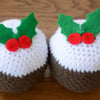 Christmas Pudding Chocolate Orange Covers - Set of 2
