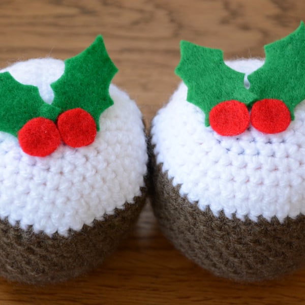 Christmas Pudding Chocolate Orange Covers - Set of 2