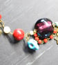 "O Fortuna" Boho Gemstone Mixed Bead Necklace - Image 6