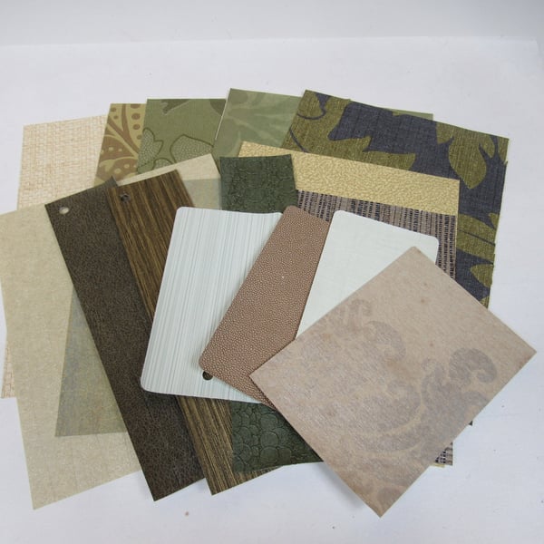 Mixed Bronze Brown Wallpaper Craft Pack