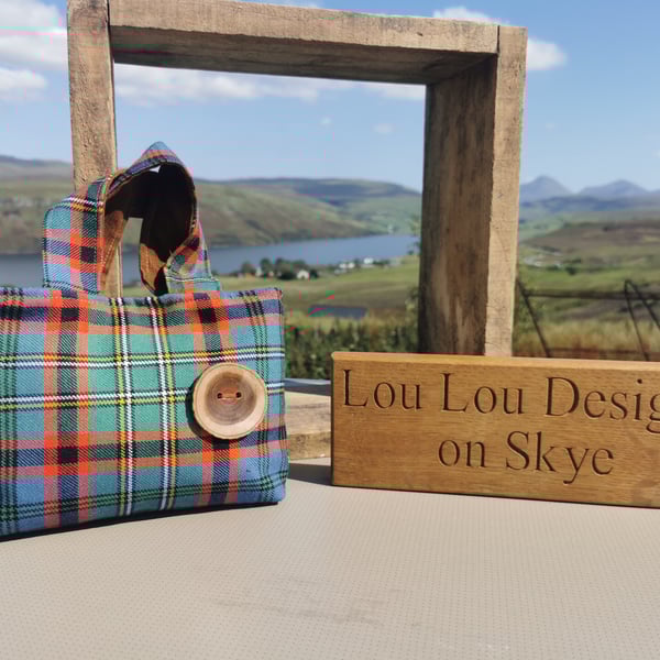 Nicolson tartan little lady bag