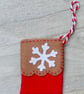 Felt Christmas Stocking Hanging Tree decoration - Image 7