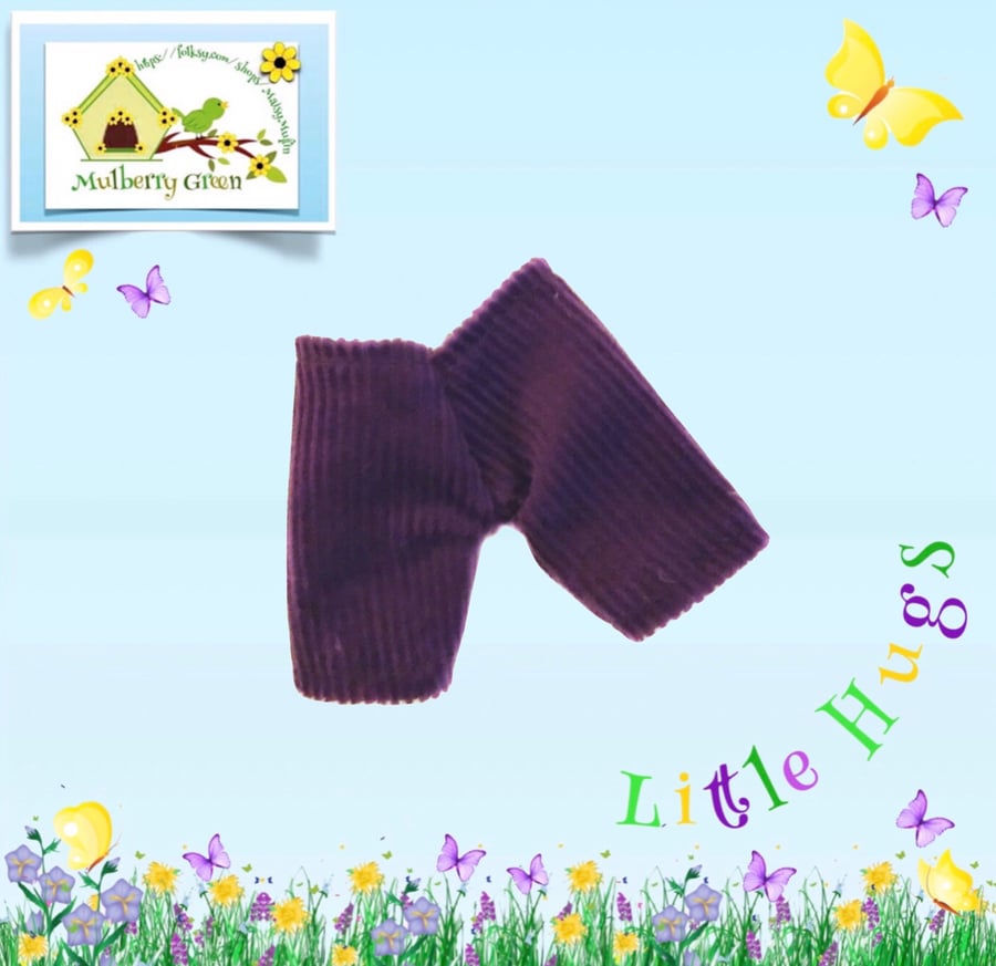 Little Hugs’ Purple Cord Trousers