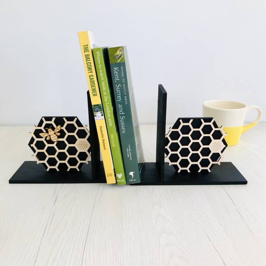 Bee Hive Bookends