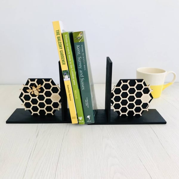 Bee Hive Bookends - Folksy