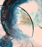 Original Acrylic Painting - Abstract Art – Mixed Media - Home Decor - Image 5