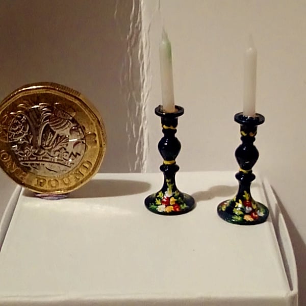 12th Scale Candlesticks