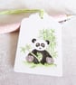 Panda Bear Gift Tags - set of 4 tags - Image 3