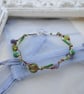 Lime Zest leather knot bracelet - Image 2