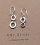 Organic Double Hoop Earrings