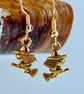 Halloween Witch On Broomstick Earrings Trick Or Treat Jewellery Free UK Delivery - Image 4