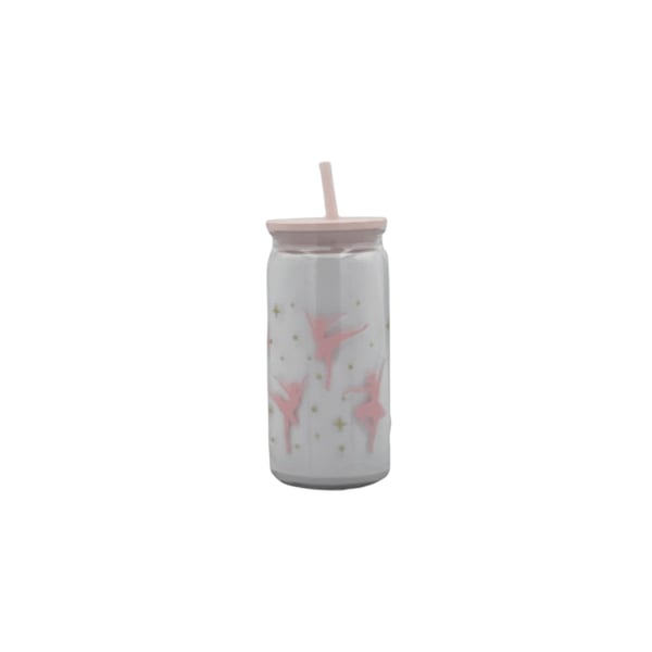 Pink Ballet Dancer Tumbler