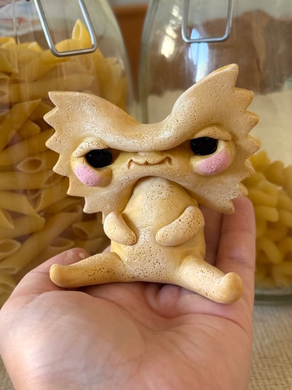Pasta Farfalle Man Figurine 