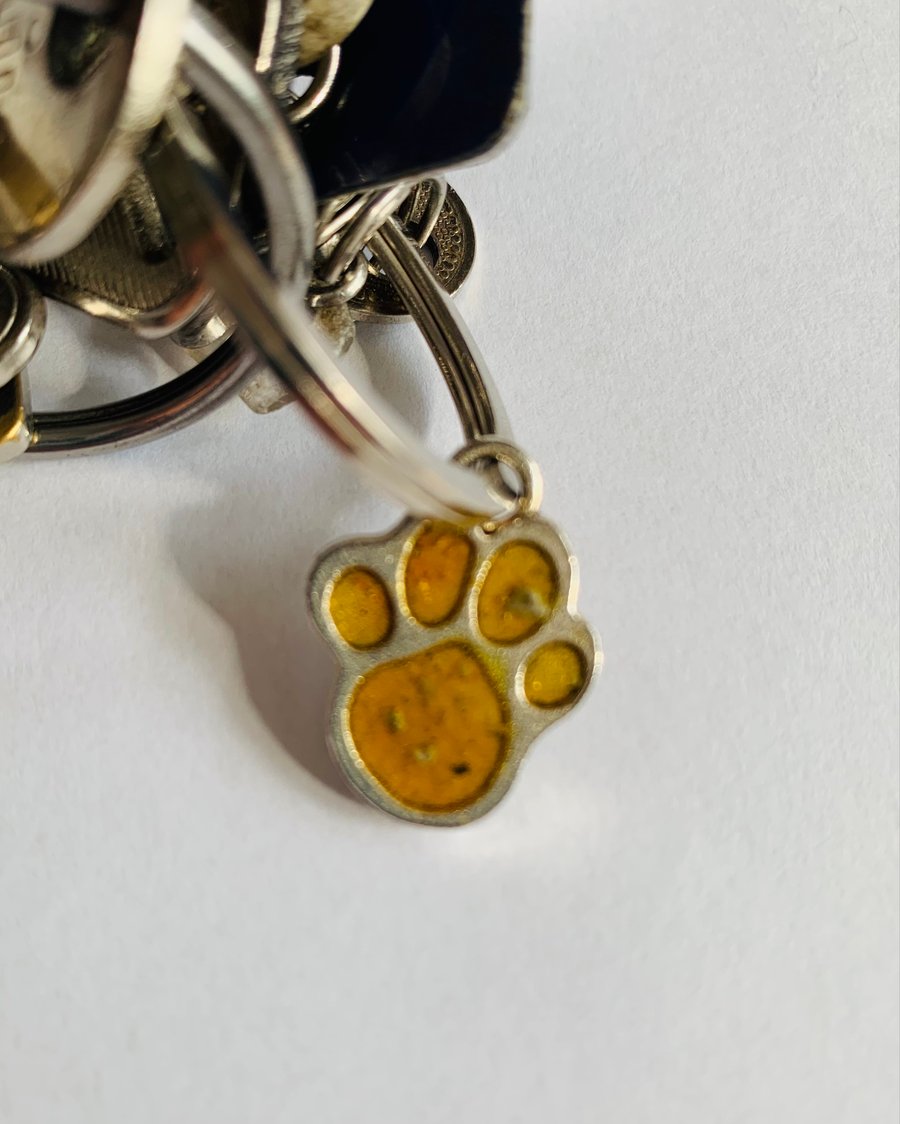 Pet memorial charm, keepsake 