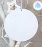 Robin mixed media hanging decoration. Robin ornament. Robin decoration. - Image 8