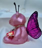 Blossom - Flutter-Bear Resin Ornament - Pink - Image 5