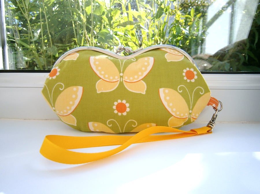 ONE DAY SALE Butterflies Glasses case