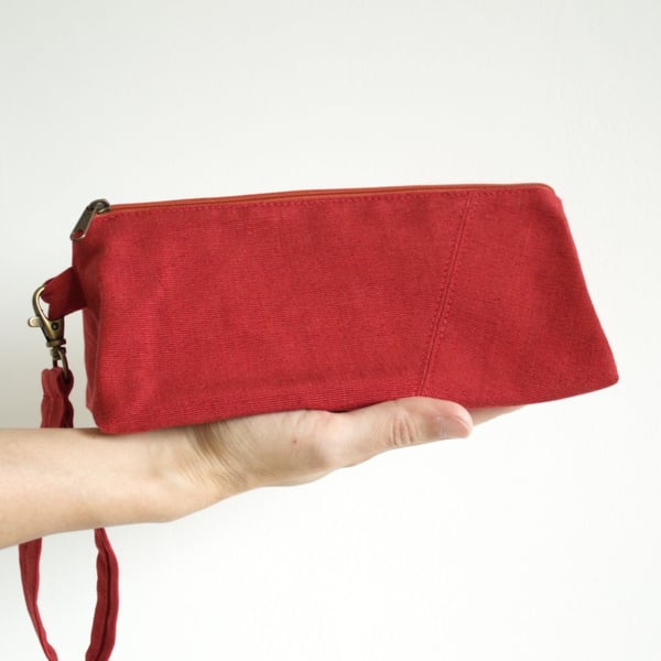 Prism wristlet pencil case cosmetic pouch by Minus