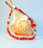 Mixed Agate Bracelet With Crystal Butterfly & Heart, Birthday Gifts For Her - Image 1