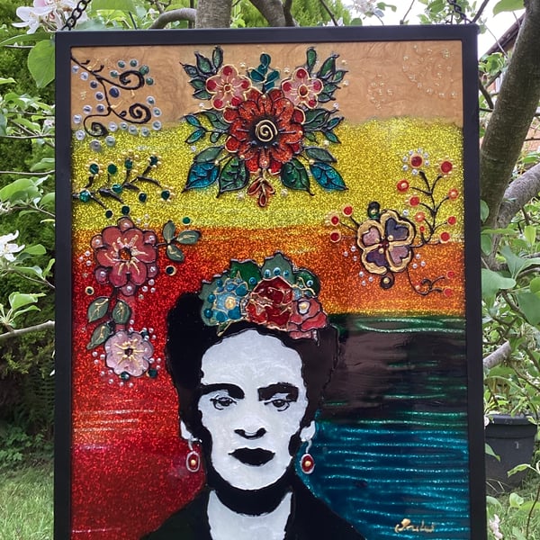  ‘ Mexican muse ‘  frida khalo by Jules Holland