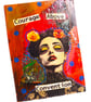 Feminist ACEO Miniature Original Art Inspiring Female Figure Miniature Portrait - Image 2