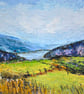 "The feeling"  an original oil landscape painting 