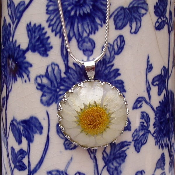 Real  Daisy Necklace 