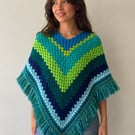 Sea Breeze Handmade Poncho