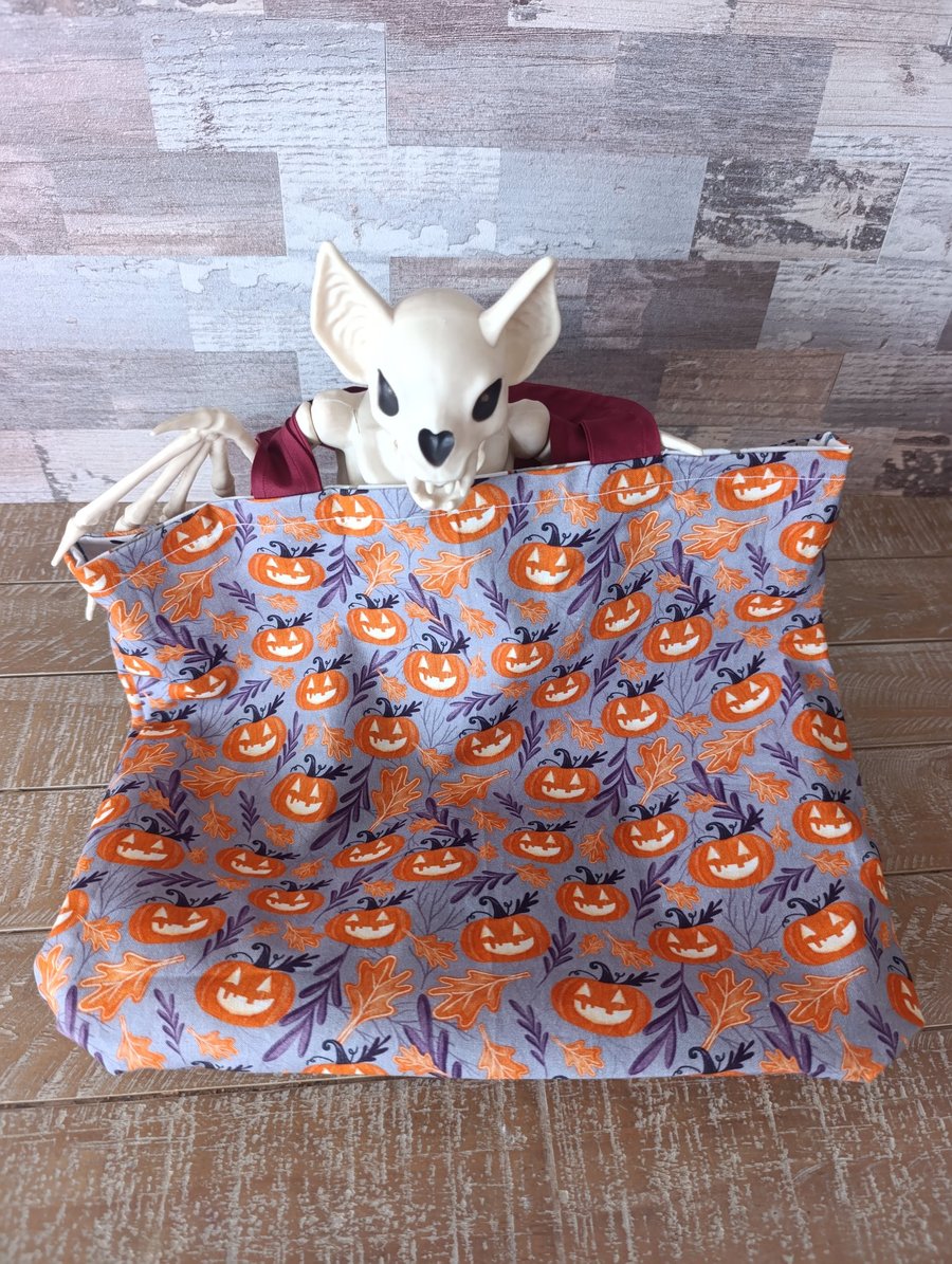 Halloween or Easter Reversible Tote Bag 