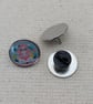 Book Girlie - Book Lover Badge - Large Resin Topped Pin Badge 4 - Image 2