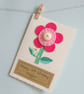 Birthday card personalised handmade  - Image 1