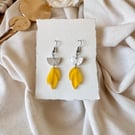 Whimsical Floral Drop Earrings