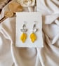 Whimsical Floral Drop Earrings