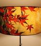 Japanese Maple Drum Lampshade by Lily Greenwood - Large - 45cm - Image 2