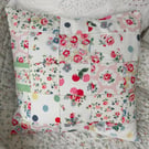   Patchwork Cushion In Cath Kidston Fabrics
