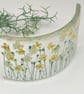 Fused glass Mini Curve - Daffodils & Narcissus