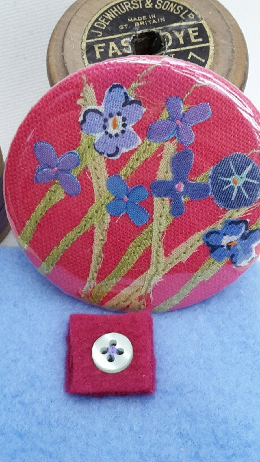 Pocket mirror - Flower meadow