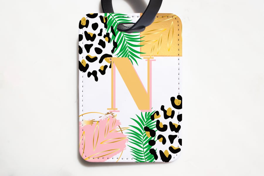 Wild Child - Personalised Luggage Tag