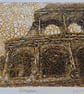 Colosseum Collagraph Limited Edition Hand Pulled Print - Image 3