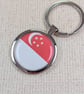 Singapore Flag Keyring