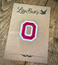 Embroidered Iron on Patch - Number 0 - Image 1