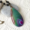 Multi-coloured Agate Pendant